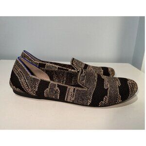 NEW Rothy's The Loafer Women's Golden Shimmer Slip on Flat Shoes - size 7.5